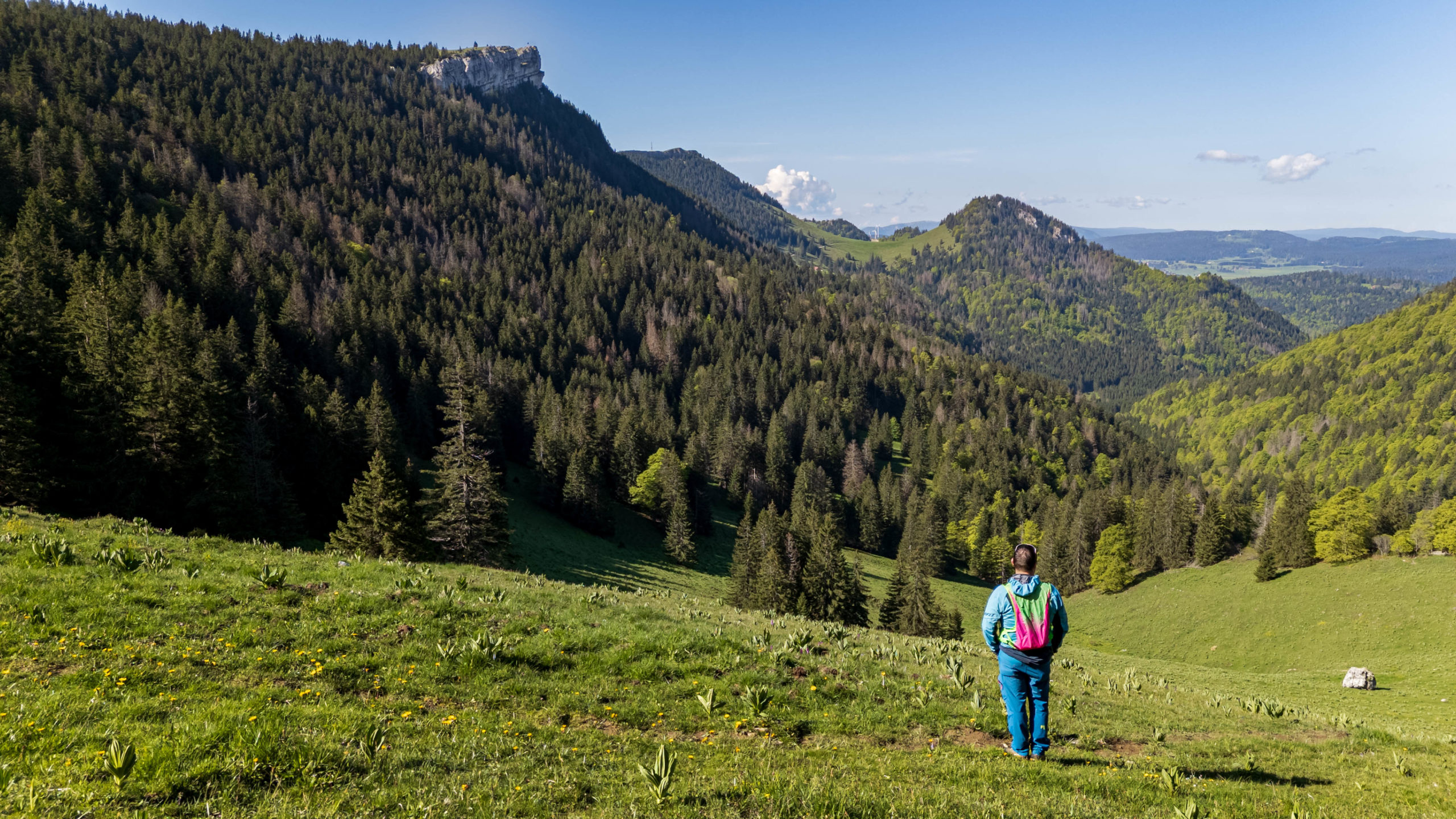 Vallon des Dénériaz avec Yvan © ADNV - Lionel Bourgeois